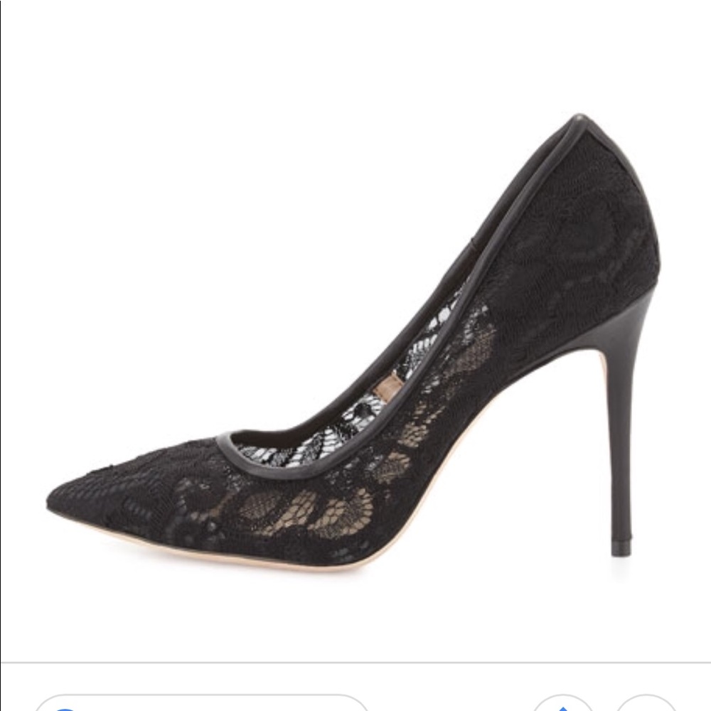 BCBG MAXAZRIA BLACK STILLETOS/PUMPS/HEELS  7 NIB